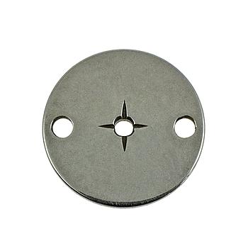 Needle Hole Plate (C) Ø 2.2mm (Cross-Shaped Groove) BROTHER # 156151-001