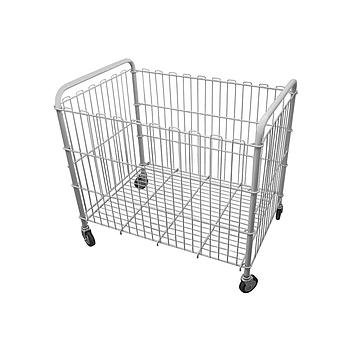 Folding Plastic-Coated Trolley 80x54x58H cm (Made in Italy)