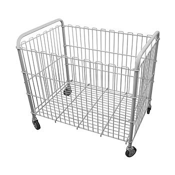 Folding Plastic-Coated Trolley 98x63x76H cm (Made in Italy)