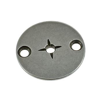 Needle Hole Plate (D) Ø 2.5mm (Cross-Shaped Groove) BROTHER # 156152-001