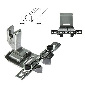 Zig-Zag Machine Foot with 2 Adjustable Guides upto 20 mm - Brother, Pfaff, Singer # G10-652 (YS)