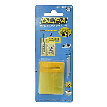 Blades 6 mm for AK-series (25 pcs) OLFA # KB