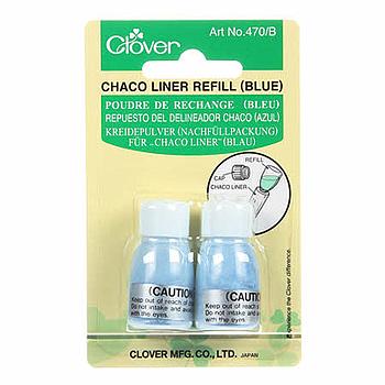 Chaco Liner Refill - BLUE - 2.8 gr (2 Pcs) Clover # 470/B