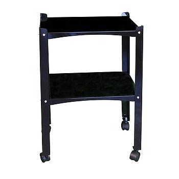 Trolley for Unika - Black Color - Tabletop Dimensions 41x27cm Comel