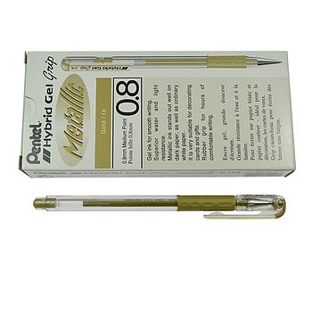 Gold Gel Roller Pen Ø 0,8 mm (BOX 12 PZ) (PENTEL)