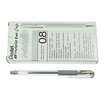Penna Gel Argento Ø 0,8 mm (BOX 12 PZ) (PENTEL)