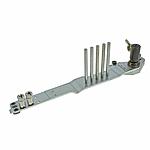 Binding Bracket - Left Needle Hook Type - DURKOPP-ADLER 467, 867 # N800 005214 (0367 240423) (Made in Italy)
