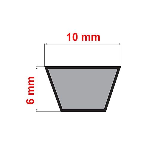 CINGHIA TRAPEZOIDALE # 46V cm.117
