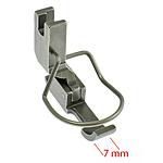 Piedino per Cerniere 7 mm, Ago a Sinistra, per Macchine Trasporto Punta Ago con Salvadito PFAFF 461, DURKOPP 272 # P36L-NF (0272 006858) (Made in Italy)