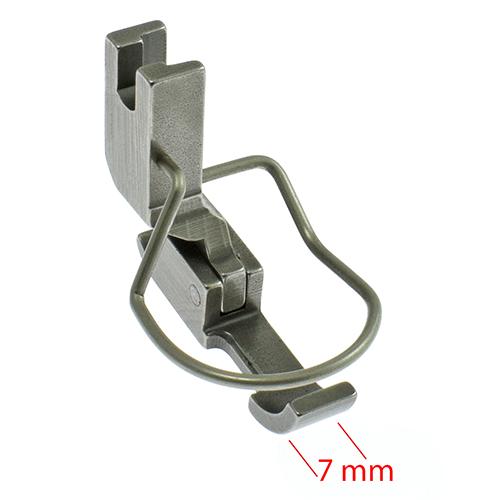 Piedino per Cerniere 7 mm, Ago a Sinistra, per Macchine Trasporto Punta Ago con Salvadito PFAFF 461, DURKOPP 272 # P36L-NF (0272 006858) (Made in Italy)
