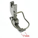 Needle Feed Zipper Foot 7mm, Needle on the Right with Finger Guard PFAFF 461, DURKOPP 272 # P36-NF (0272 006854) (Made in Italy)