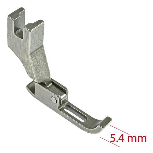 Needle-Feed Zipper Foot 5.4mm NECCHI 881 # 955296-5-00 (Made in Italy)