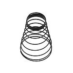 Tension Spring (Light) SIRUBA # KJ51 (KG02E )
