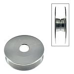 Aluminum Bobbin - 25x7.6x5.96mm BROTHER # 146025-0-01 (RUNNING)