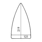 Suela de PTFE Reforzada para Plancha POLTI (Nuevo Tipo)