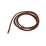 Sewing Machine Leather Belt Ø 5 mm - Length 1850 mm, with Hook
