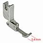 Needle Feed Zipper Foot 5.4mm, Needle on the Left PFAFF 461, DURKOPP 272 # P36LN-NF (0272 006858) (Made in Italy)