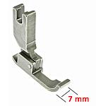 Needle Feed Zipper Foot 7mm, Needle on the Right PFAFF 461, DURKOPP 272 # P36-NF (0272 006854) (Made in Italy)