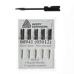 Standard Needle for MKII, MKIII -  Box 5pcs (plastic base) - 33,6mm Ø 1,9mm # 08941 (AVERY DENNISON)
