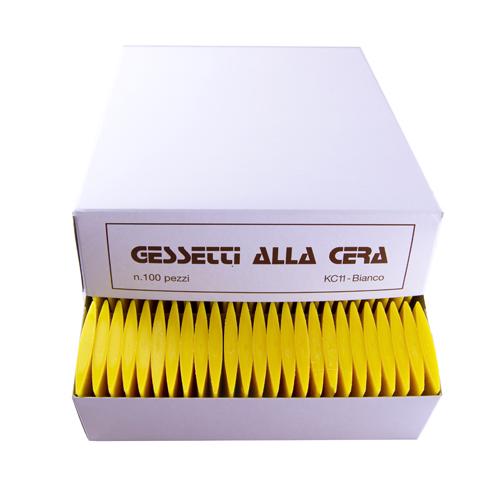 Tailor's Wax Chalks - YELLOW - (100 pcs) - Made in Italy