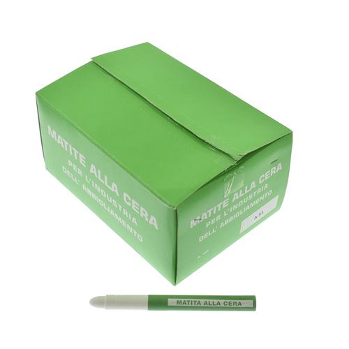 Matita Cera Bianca per Sarti # A/51 (100 Pz/Conf) - Made in Italy