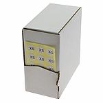 Etiquetas Adesivas de Tamanho XS – Ø 1 cm (5000 Peças)