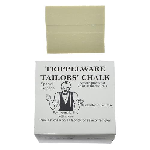 Trippleware Wax Tailor’s Chalk, 32 Pieces - White