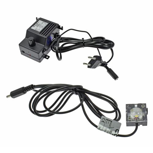 FARETTO LED 2W MAGENTICO CON ALIMENTATORE DIMMERABILE # K3LED2W (CCEA)