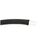 Furtun de Abur din Silicon Transparent, Acoperit cu Bumbac (Rulou de 50 Metri) - Made in Italy