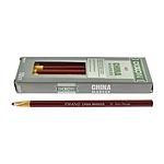 Self-Sharpening Red Wax Pencils (12 Pcs)