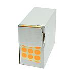 Defect Identification Sticker Ø 1 cm - FLUORESCENT ORANGE (5000 Pcs)