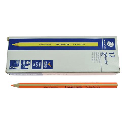 Evidenziatore a Matita Arancio Textsurfer Dry Staedtler (12PZ)
