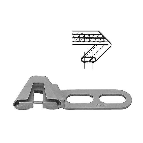 PIEGATORE PER PASSANTI 25X12.5 (MEDIO-PESANTE) (F68 25MH)