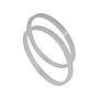 Replacement Rings for SR-DB-W (TRF-1) # SR-DB-H (TRF-1-R) (YS)