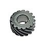 L.H. Spiral Gear with Key KM KS-EU # U-157 (Genuine)