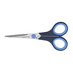 5-1/2" Hobby Scissors, Micro-Serrated Stainless Steel Blades # 1864-1 (MUNDIAL)