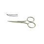 4-1/2" Embroidery Scissors, Curved Blades, Wide Ring (FENNEK)