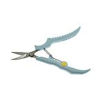 4-1/2" Embroidery Scissors, Curved Blades, Blue (ANCOR)