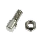Set Viti di Ricambio pre Forbici Rifilo Nichelate 15,2 cm (6'') - Made in Italy (FENNEK)