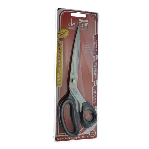 FORBICI 9" (22,8 cm) MANICO SOFT TOUCH NERO E GRIGIO