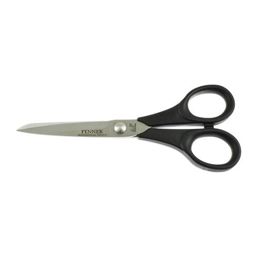 Forbici da Sarto Inox 15 cm (6"), Manici in Plastica - Made in Italy (FENNEK)