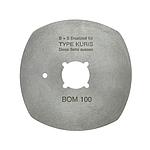4-Bogen Messer Ø 100 mm KURIS BOM 100, 101 # 16022 (Made in Germany)