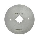 Круглый Нож Ø 100 мм (Внешний) - Ø 21 мм (Внутренний) KM RS-100 (Made in Germany)