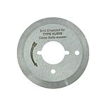 Round Blade Ø 50mm for Rotary Cutting Machines KURIS NOVITA, MAIMIN, SUPRENA # 15780 (M702) - Made in Germany