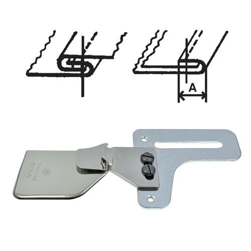 25036 (F285 M) - Lap Seam Folder for Shirts - Medium Thickness Materials - (Made in Italy)