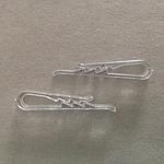 Clips Trasparent Plastic for shirt (10000pz)