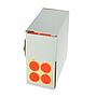 Defect Identification Sticker Ø 1,5 cm - FLUORESCENT RED (3000 Pcs)