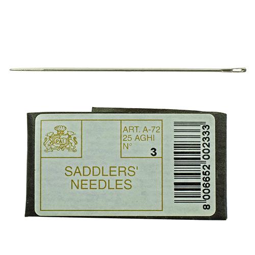 Saddlers Hand Needles N.3 (25 Pcs)