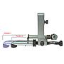 Adjustable 2-Position Guide - Long Arm - with 14 mm Roller, Suitable for NS/128 and NS/130 Guides DURKOPP, PFAFF # 6765/07 (Made in Italy)
