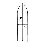 Reinforced PTFE Soleplate for Iron APRIPIEGA 2F NEW